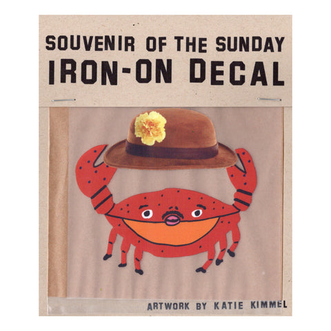 Souvenir Character Iron-On Decal