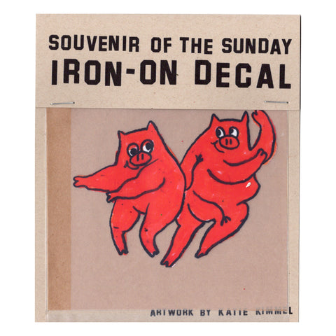 Souvenir Character Iron-On Decal