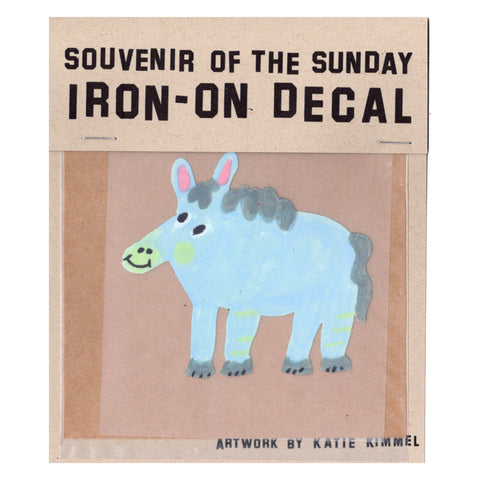 Souvenir Character Iron-On Decal