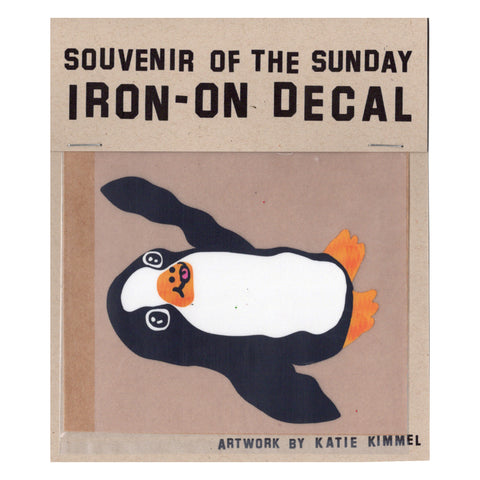 Souvenir Character Iron-On Decal