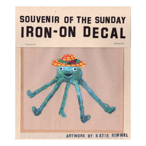 Souvenir Character Iron-On Decal