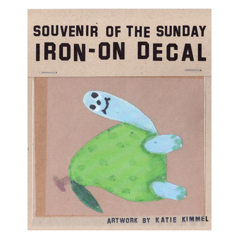 Souvenir Character Iron-On Decal