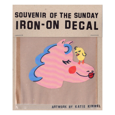 Souvenir Character Iron-On Decal