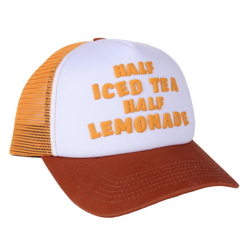 HALF ICED TEA HALF LEMONADE TRUCKER HAT