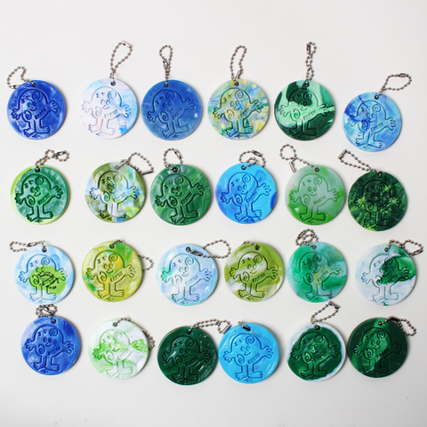 Cool Trash Co x SOTS Earth Day Keychain
