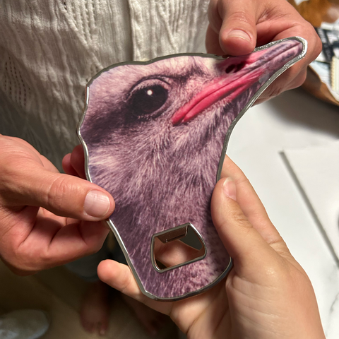 Jumbo Ostrich Bottle Opener