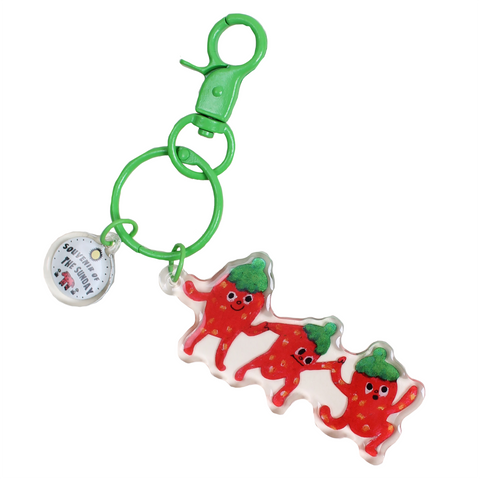 Strawberry Keychain